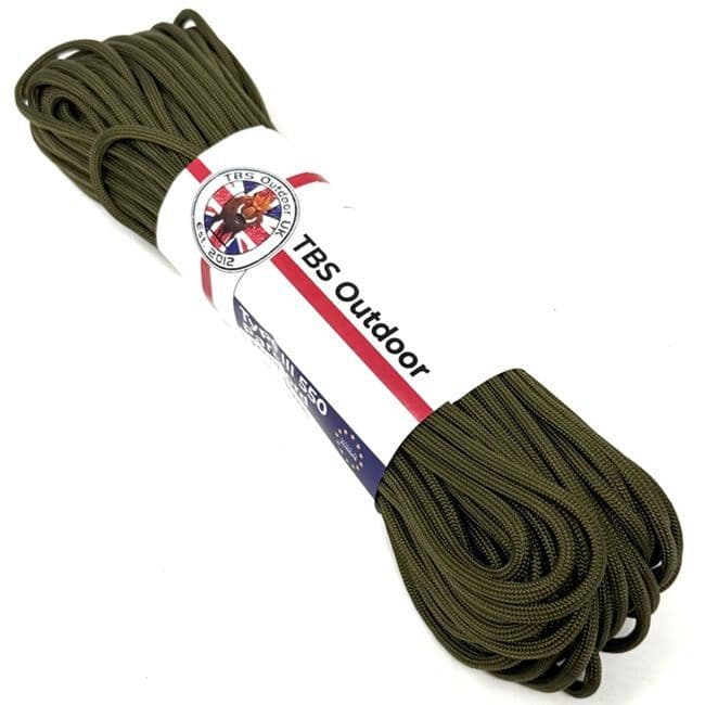 TBS 550 Paracord - Army Spruce - Made in Europe