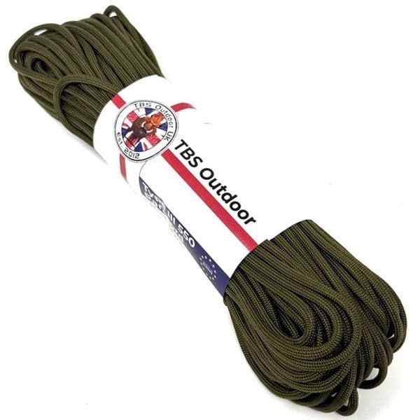 TBS 550 Paracord - Army Spurce - Made in Europe