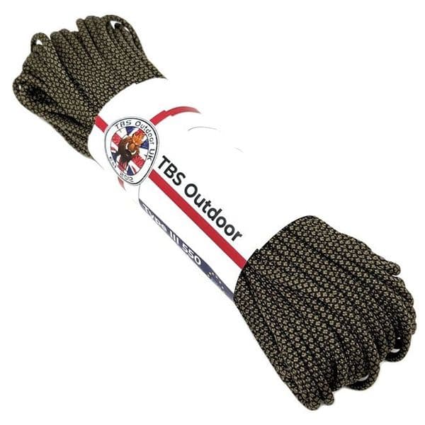 TBS 550 Paracord - Brown Snake - Made in Europe