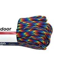 TBS 550 Paracord - Carnival Rainbow - Made in Europe