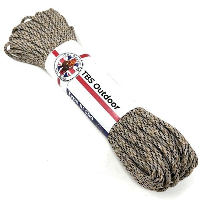 TBS 550 Paracord - Desert Camo - Made in Europe