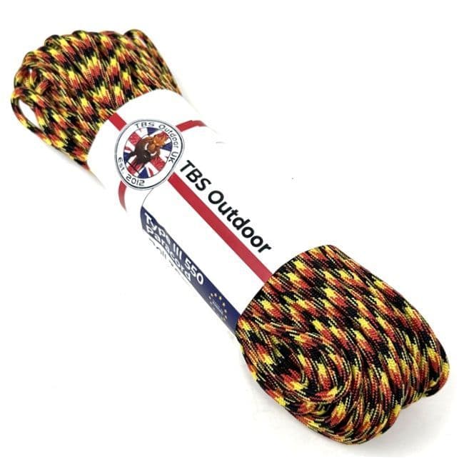 TBS 550 Paracord - German Flag - Made in Europe