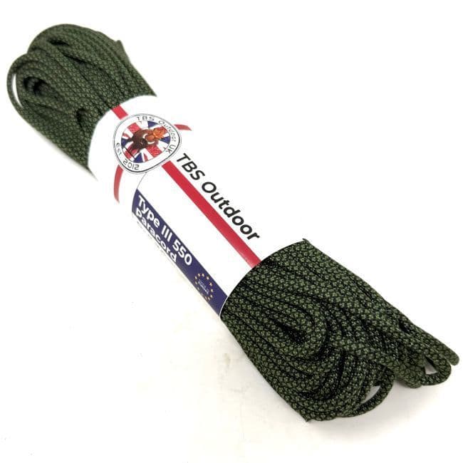 TBS 550 Paracord - Moss Snake - Made in Europe