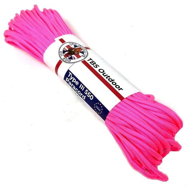 TBS 550 Paracord - Neon Pink - Made in Europe