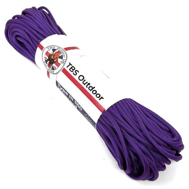 TBS 550 Paracord - Purple - Made in Europe