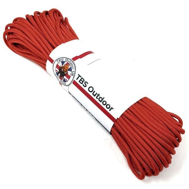 TBS 550 Paracord - Raspberry Red - Made in Europe