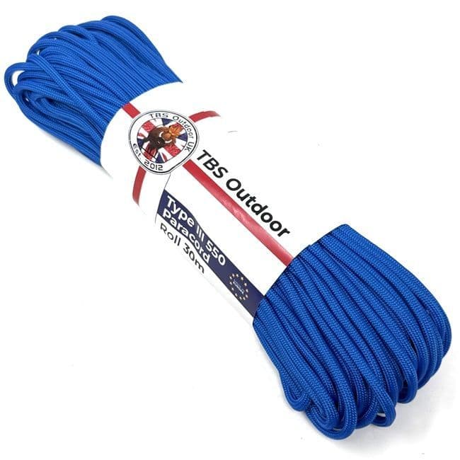 TBS 550 Paracord - Royal Blue - Made in Europe