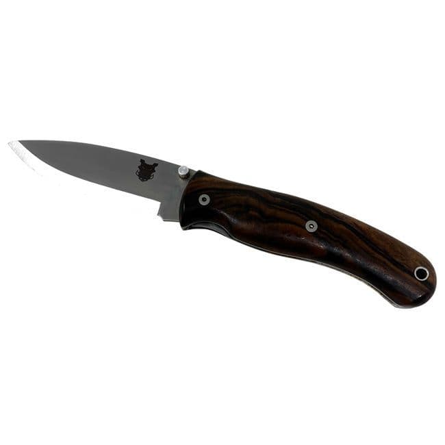 TBS Boar N695 Folding Liner Lock Knife Turkish Walnut EX DISPLAY 6