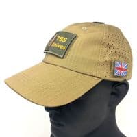 TBS Cap with Sunglasses Retainer - Black Camo