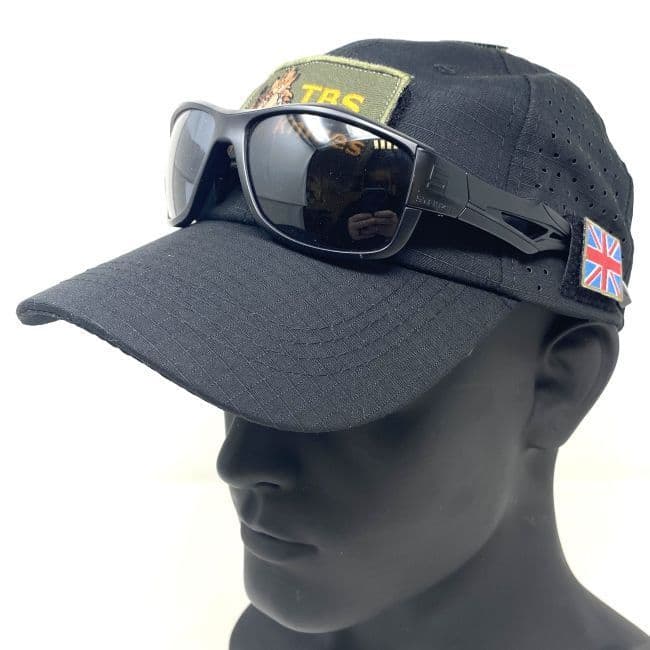 TBS Cap with Sunglasses Retainer - Black