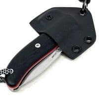 TBS EDC Knife Kydex Neck Carry Sheath  - New and Improved!