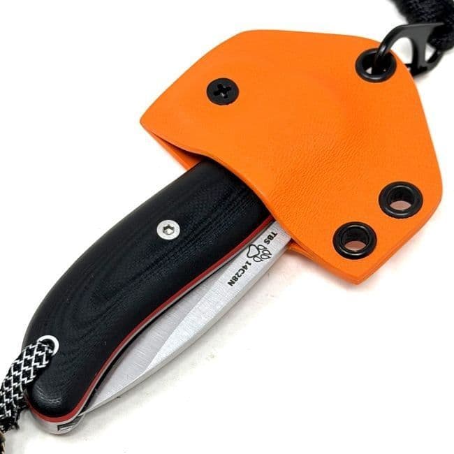 TBS EDC Knife Kydex Neck Carry Sheath - New and Improved!