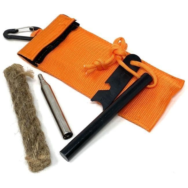 TBS Firelighting Kit with Jute and Pouch