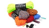 TBS Firesteel Buckle - Firesteel, Striker, Whistle & Paracord Bracelet Buckle in one! - Orange