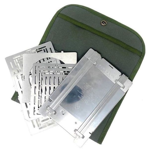 TBS Folding Firebox Canvas Carry Case