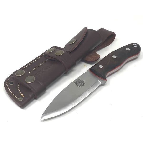TBS Grizzly Bushcraft Survival Knife - Turkish Walnut