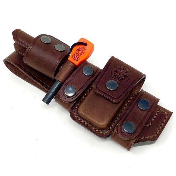 TBS Leather De-Luxe Multi Carry Knife Sheath