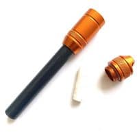 TBS Leather Fire Pouch with TBS Deluxe Firesteel