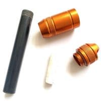 TBS Leather Fire Pouch with TBS Deluxe Firesteel