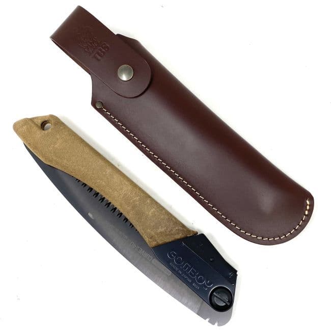 TBS Leather Folding Saw Belt Pouch for Silky Gomboy 240
