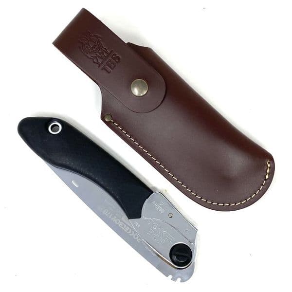 TBS Leather Folding Saw Belt Pouch for Silky Pocketboy 170