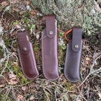 TBS Leather Folding Saw Belt Pouch - Ideal for a Bahco or Opinel Saw