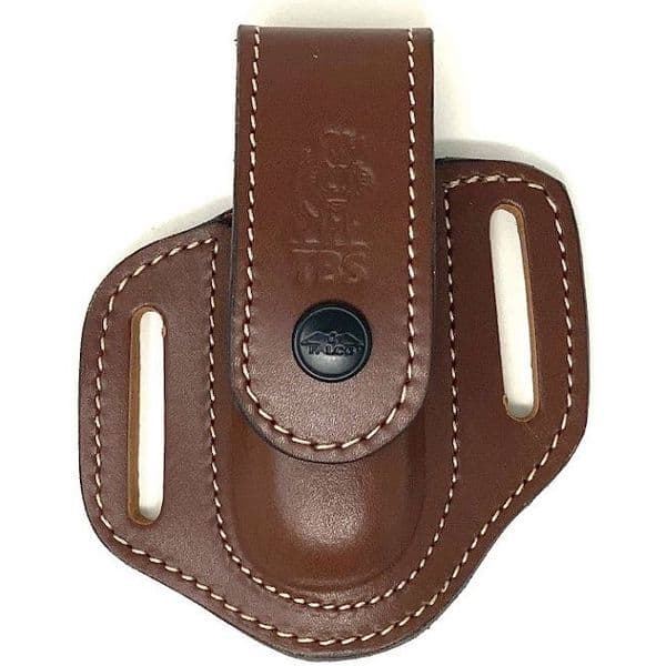 TBS Leather Low Profile Folding Knife Pouch