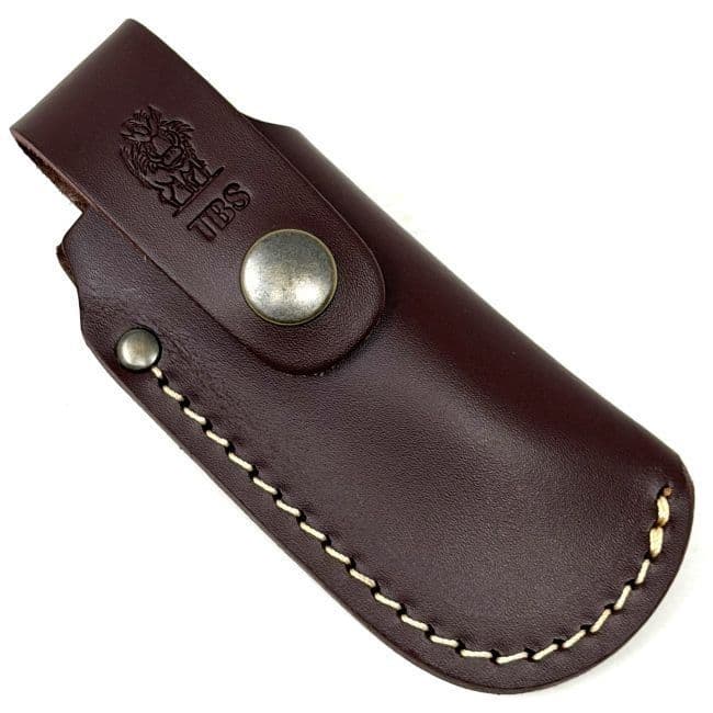 TBS Leather Small Folding Knife Belt Pouch