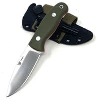TBS Lynx Compact Knife - Black G10 - Kydex Sheath