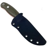 TBS Lynx Compact Knife - Green G10 - Kydex Sheath