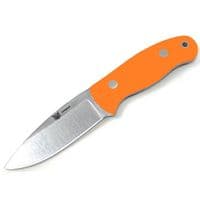 TBS Lynx Compact Knife - Orange G10 - Leather Sheath