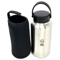 TBS Stainless Steel Water Bottle with Loop Handle Lid