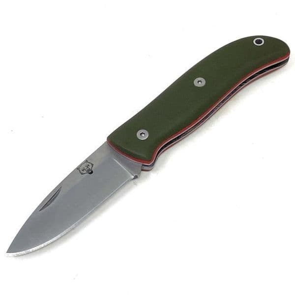 TBS Timberwolf EDC Folding Pocket Knife - Green G10