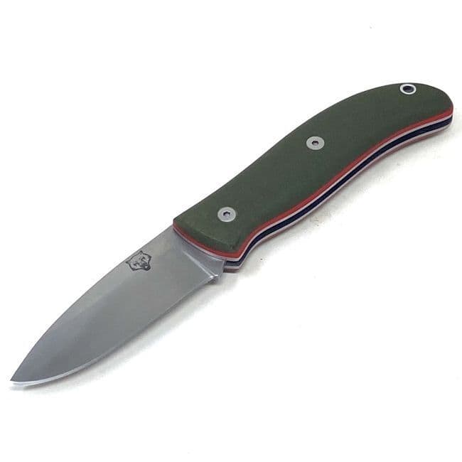 TBS Timberwolf EDC Folding Pocket Knife - Green G10