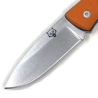 TBS Timberwolf EDC Folding Pocket Knife - Orange G10