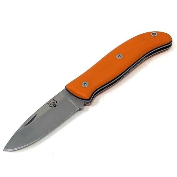 TBS Timberwolf EDC Folding Pocket Knife - Orange G10