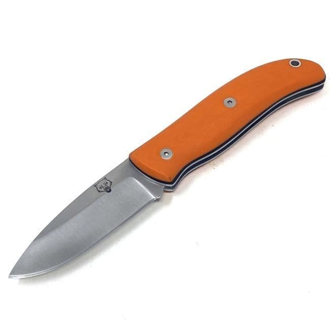 TBS Timberwolf EDC Folding Pocket Knife - Orange G10