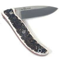 TBS Timberwolf EDC Folding Pocket Knife - Stag Antler