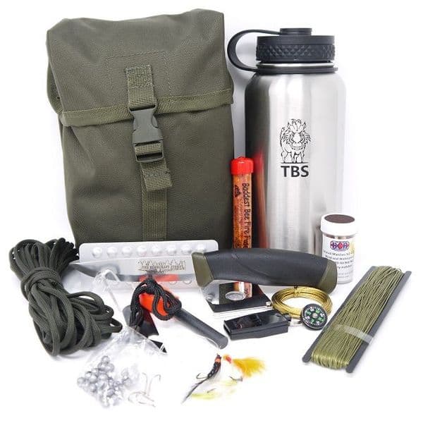 TBS Water Bottle Survival Kit