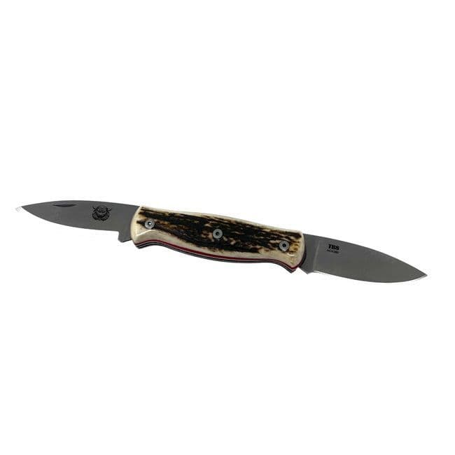 TBS Wildcat Pocket Knife - Stag Antler EX DISPLAY 4
