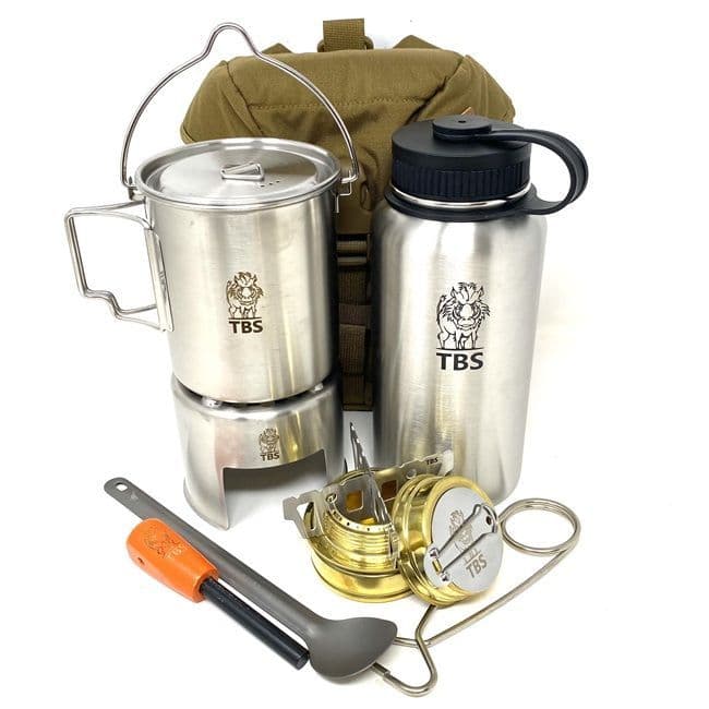 TBS Wilderness Pro Bottle Cook Kit