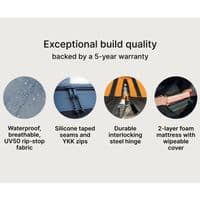 Tentbox Lite 2.0 Rooftent