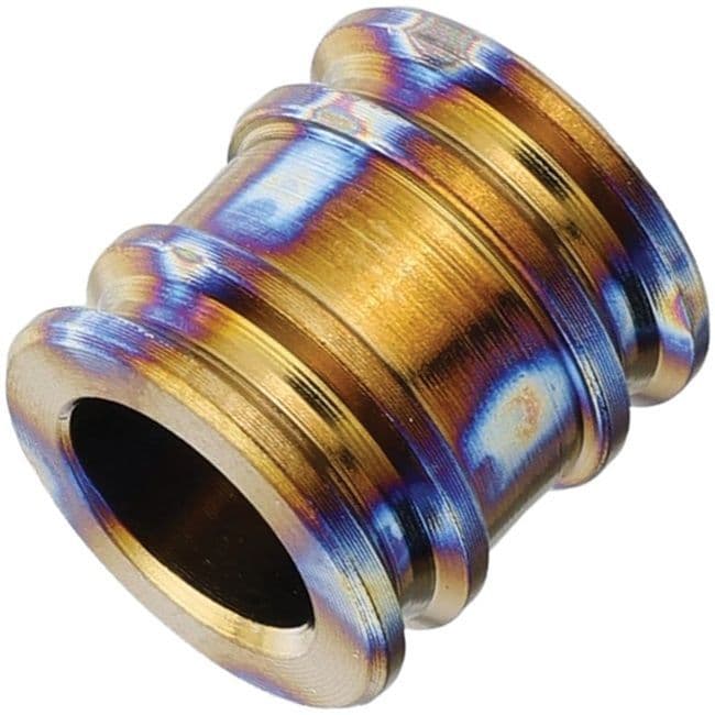 Titanium Cylinder Lanyard Bead