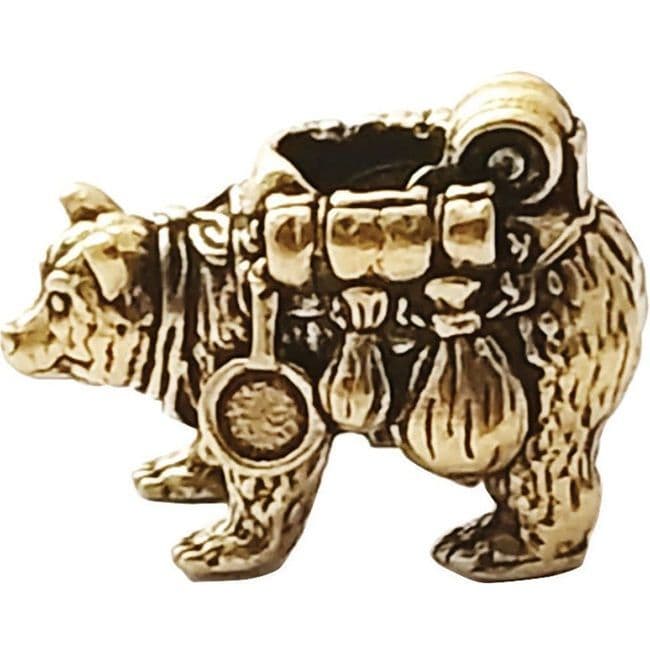 Travelling Bear Lanyard Bead