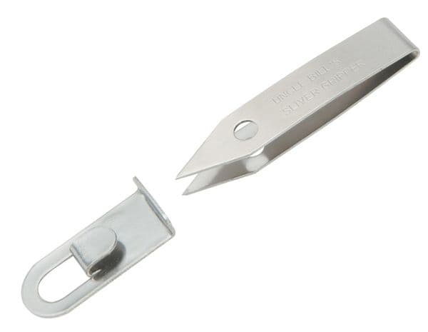 Uncle Bill's Silver Gripper Tick Tweezers