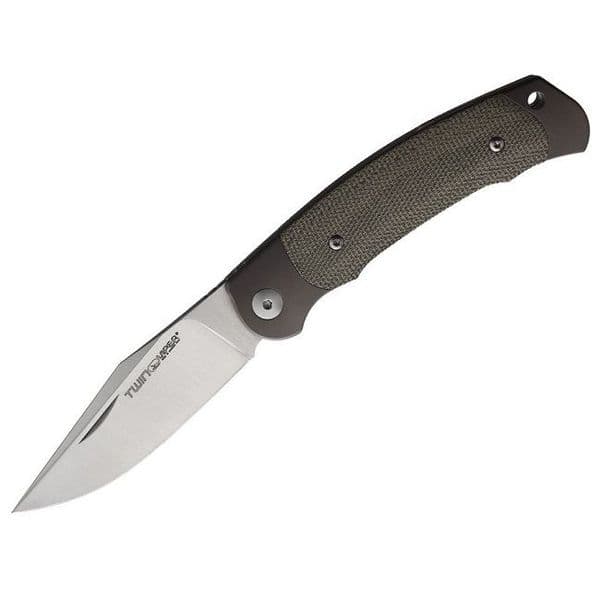 Viper Twin Slip Joint EDC Knife - Green Micarta