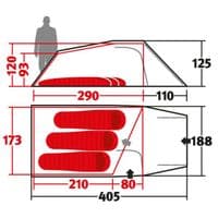 Wechsel Outpost 3  Person Tent