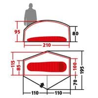 Wechsel Trailrunner 1.5  Person Tent