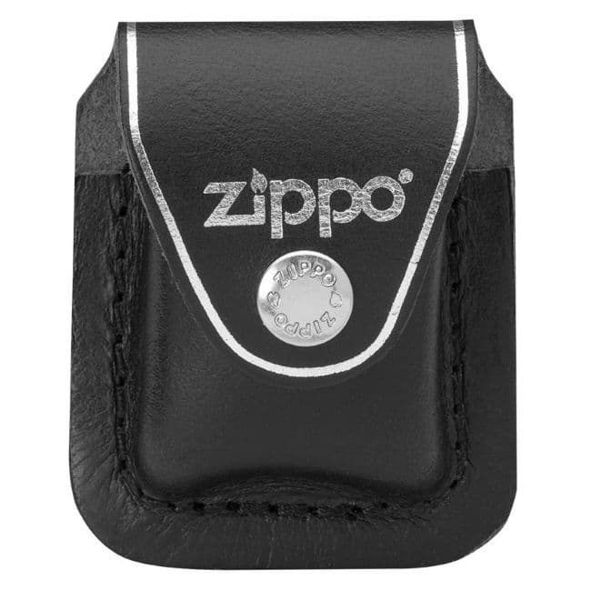 Zippo Classic Leather Lighter Pouch - Black