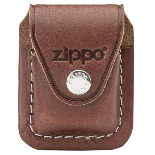 Zippo Classic Leather Lighter Pouch - Brown